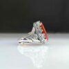 Red agate ring with the inscription of Ya Ali (AS)
